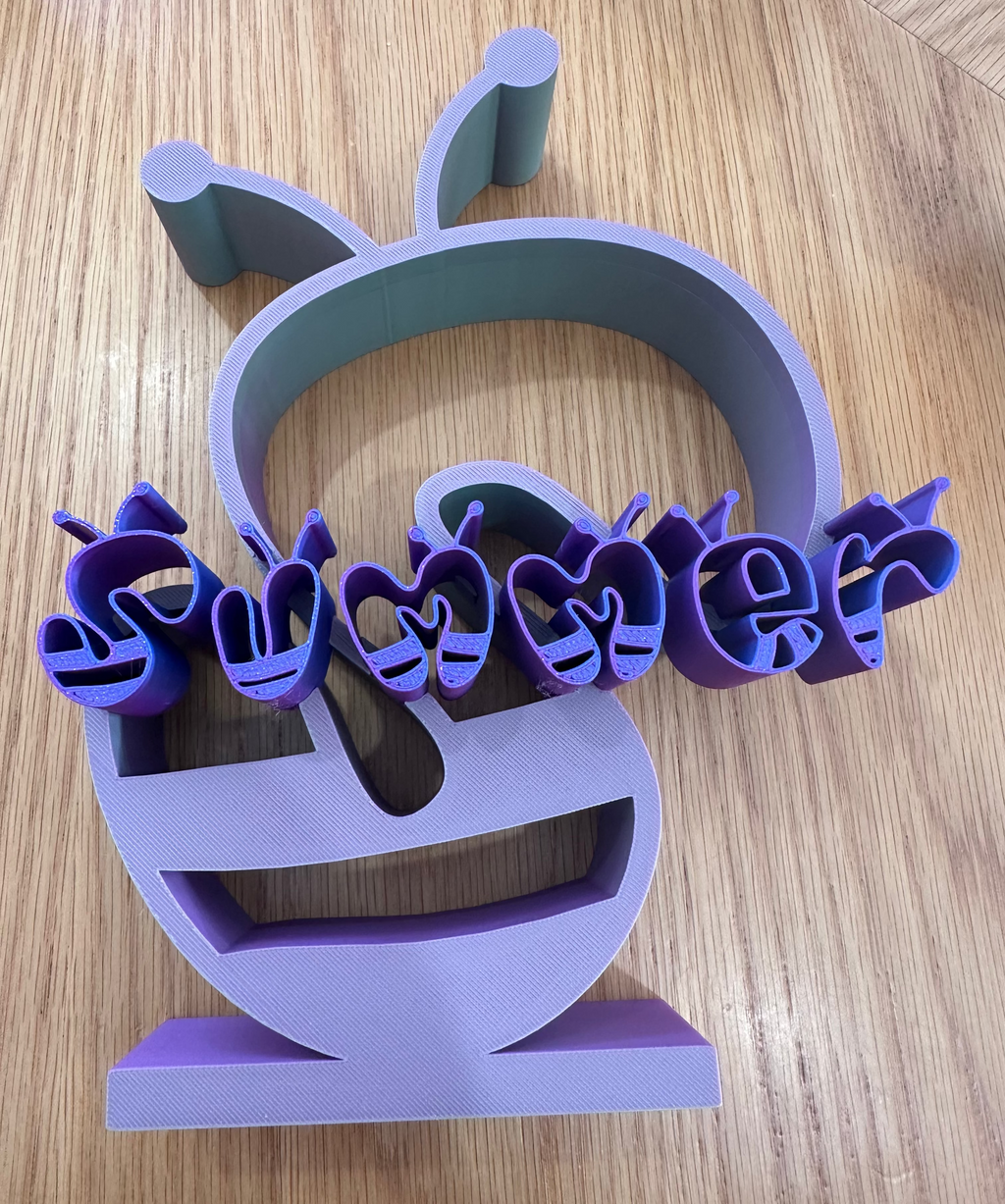 3D Printed Name